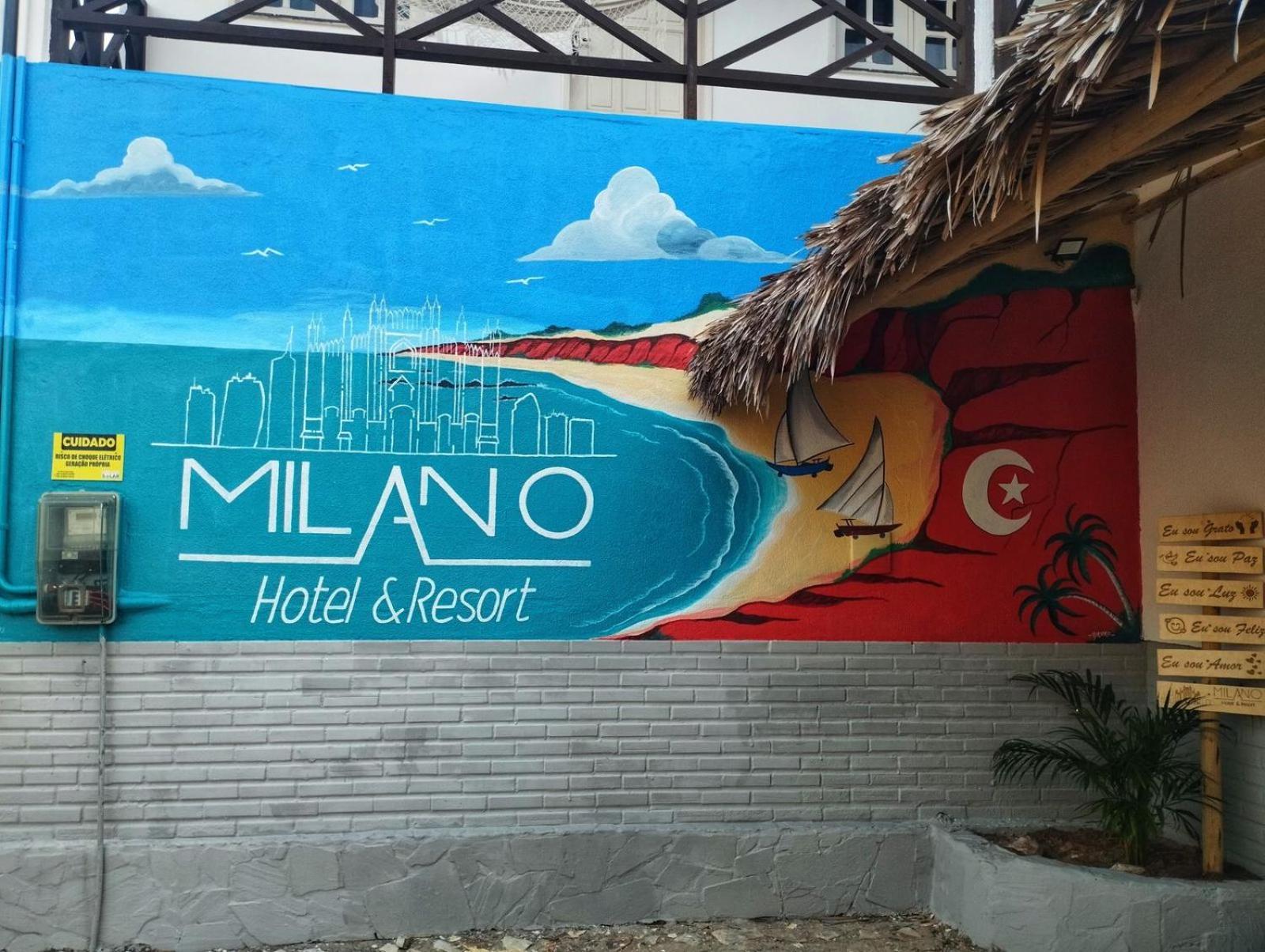 Milano Hotel Pousada Canoa Quebrada Εξωτερικό φωτογραφία